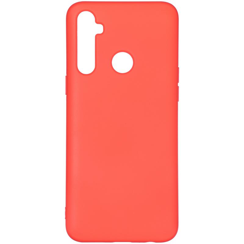 Накладка Soft Silicone Case для Realme 5/6i/C3 червона-0