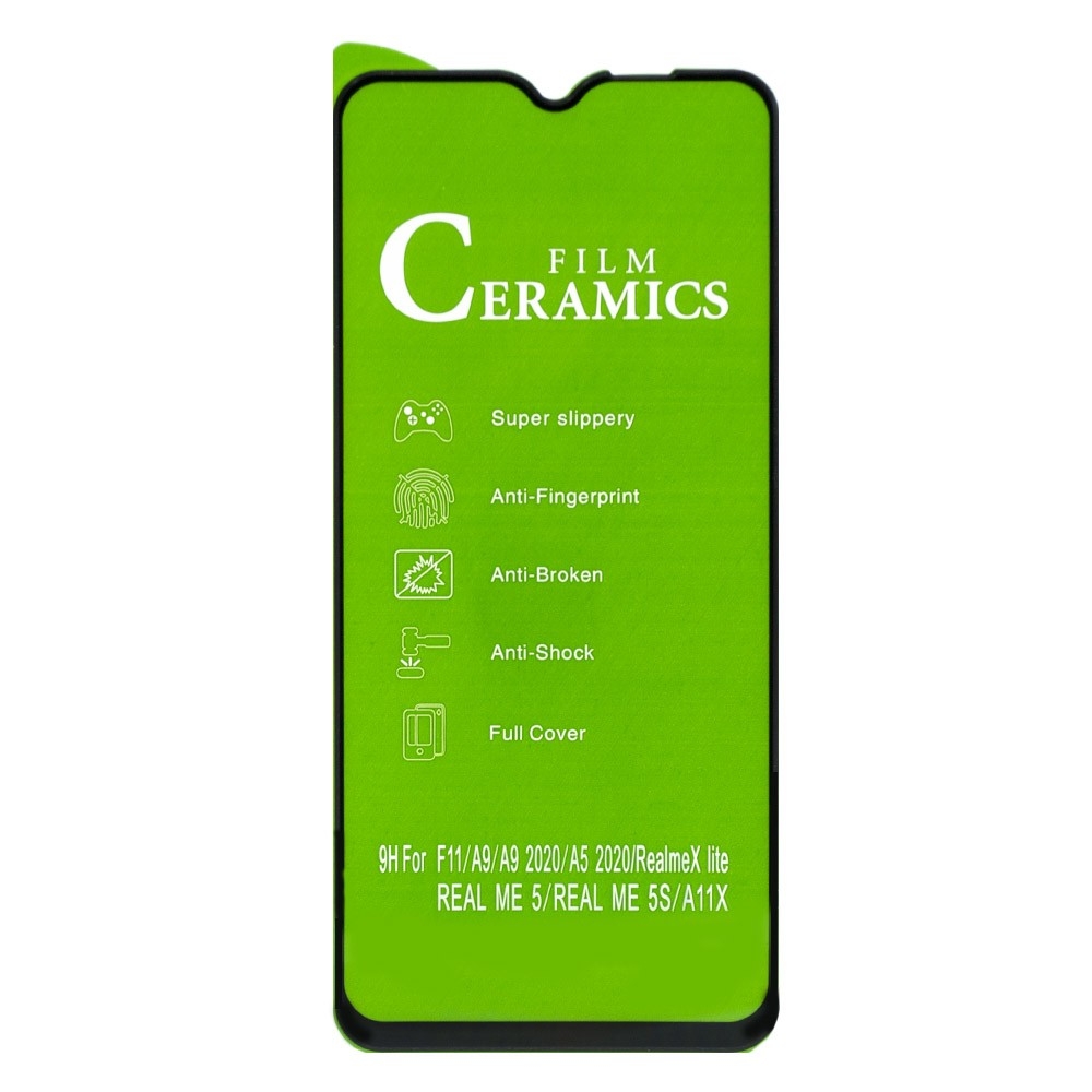 Гнучке скло Ceramic для Realmi 5 глянцеве (м`яка упаковка)-0