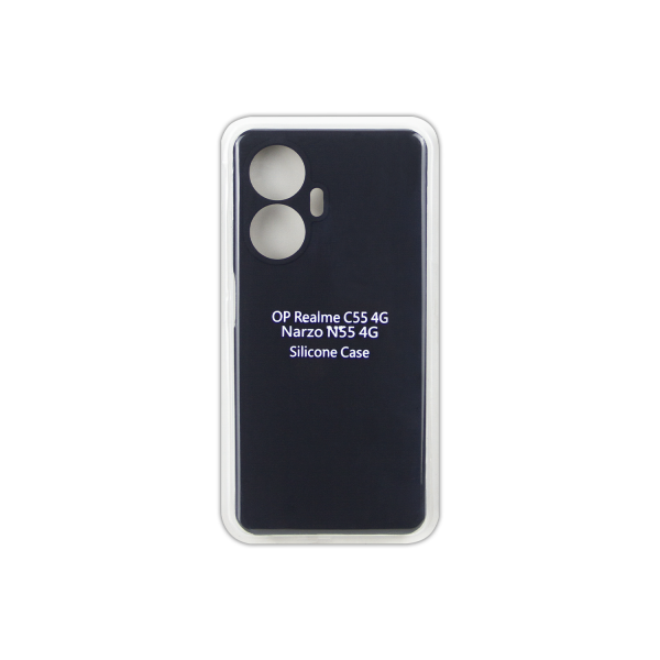 Full Silicone Case для REALME C55 (Black)-0