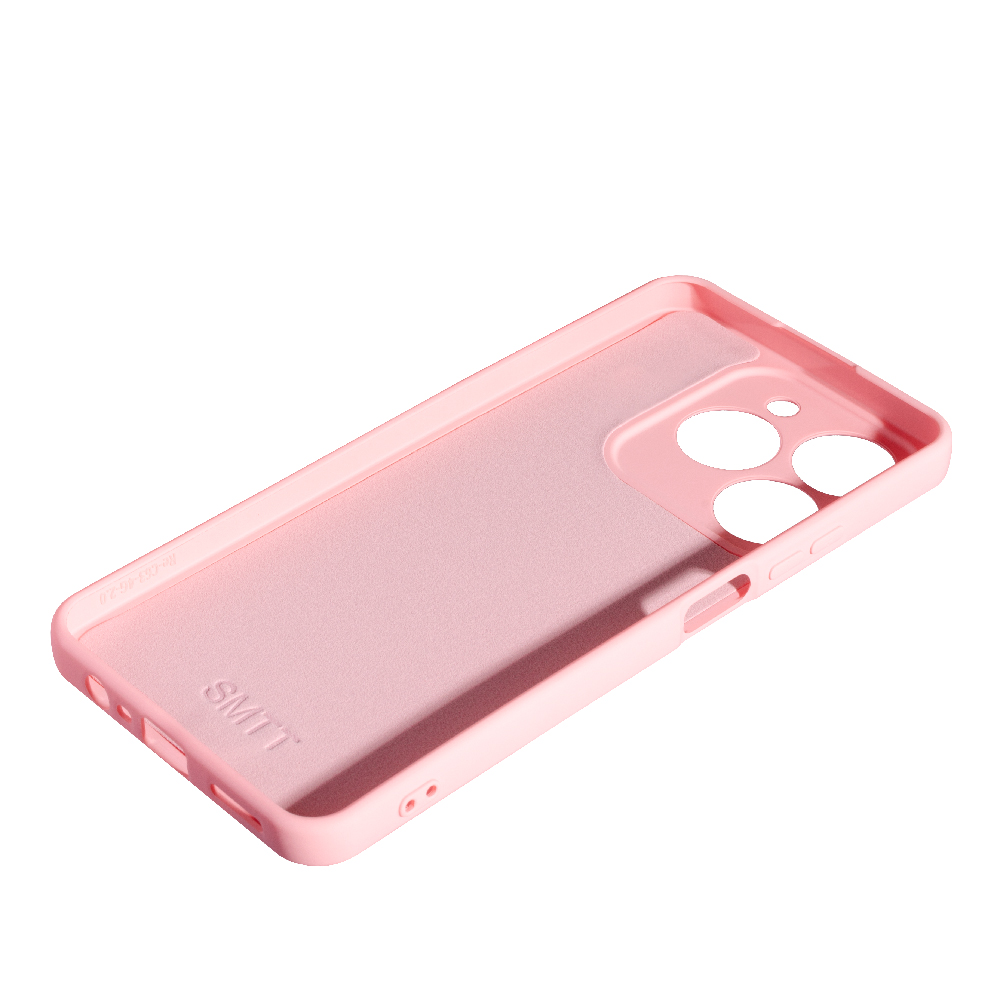 Накладка Silicone case SMTT для Realme C61/C63 (Light pink)-1