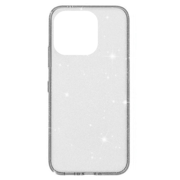 Накладка Molan Cano Glossy Jelly для Realme C61/ C63 /Note 60  прозора з блискітками-0
