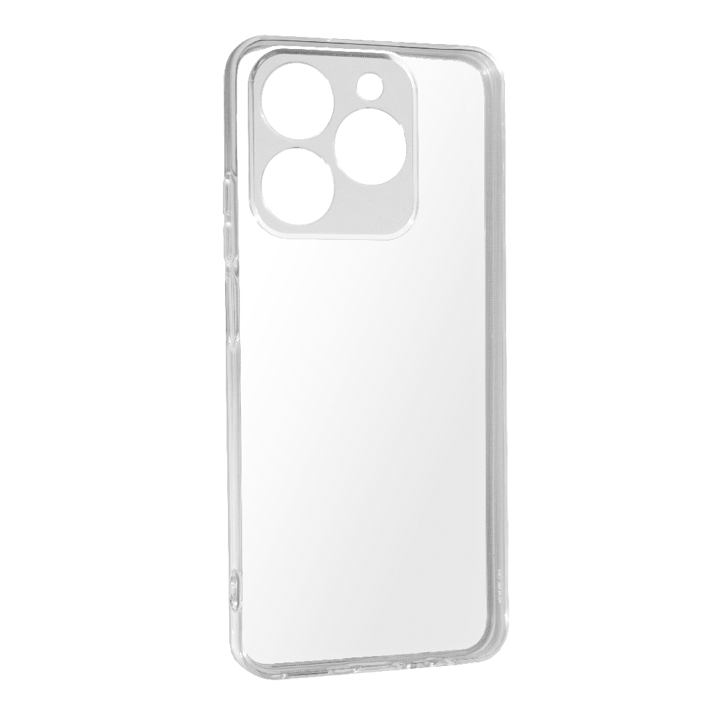 Накладка для Realme C61/C63 силіконова (прозора)-0