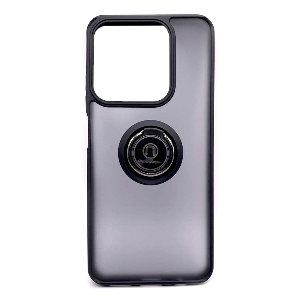 Накладка Totu Gingle Ring для REALME C63 / C61 / Note 60 / Narzo N61  чорна-0
