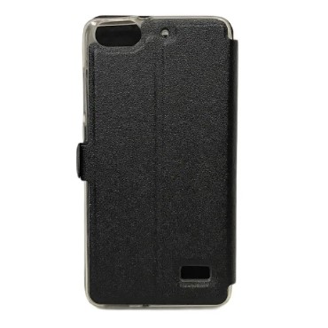 Book Cover Original Huawei Honor 4C Black with Window-1