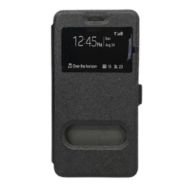 Book Cover Original Huawei Honor 4C Black with Window-0