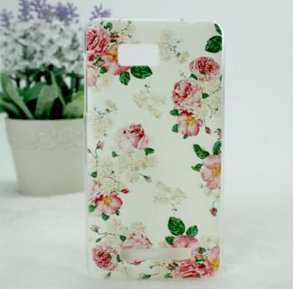Накладка для HTC Desire 400 "Квіти" (пластик)-0