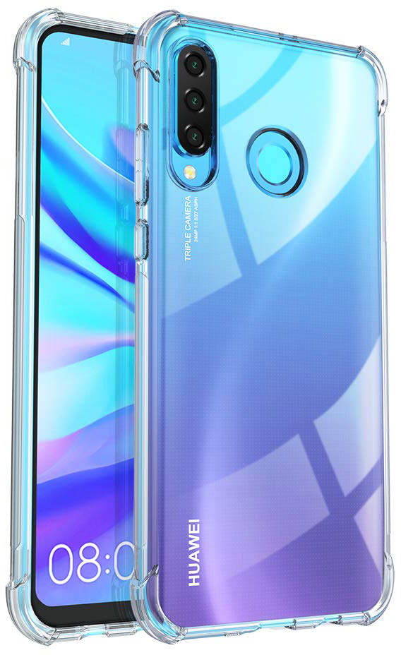 Накладка WXD для Huawei P30 Lite Противоударний прозорий силікон-0