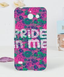 Накладка для Huawei Y550  "Pride in me" (пластик)-0