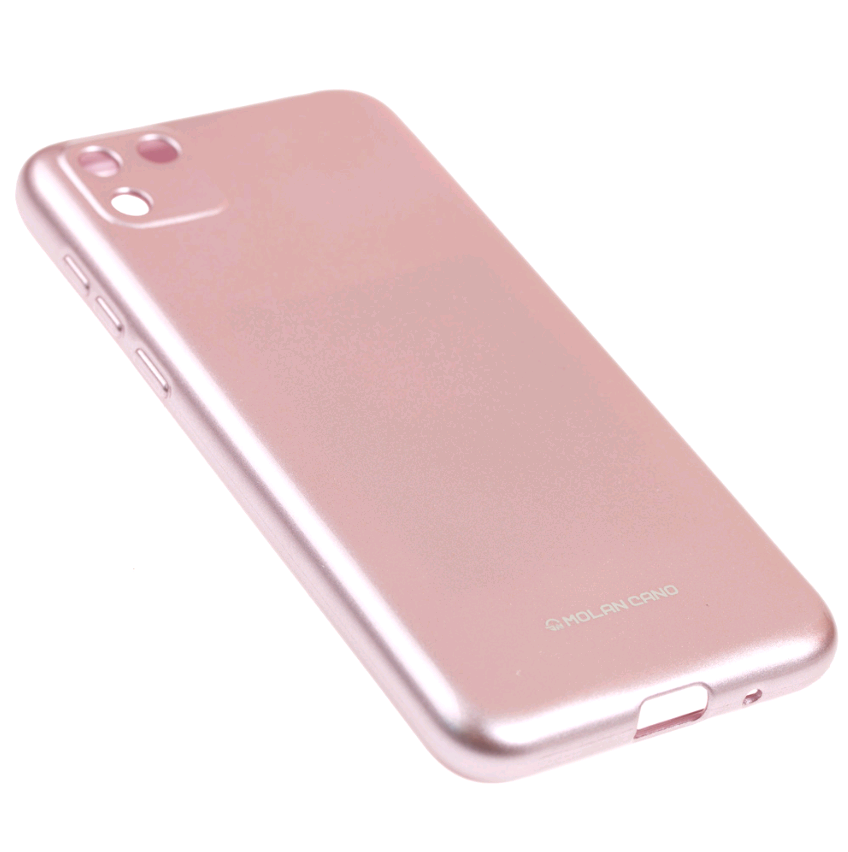 Molan Cano Glossy Jelly Case Huawei Y5p/Honor 9S (rose gold)-1