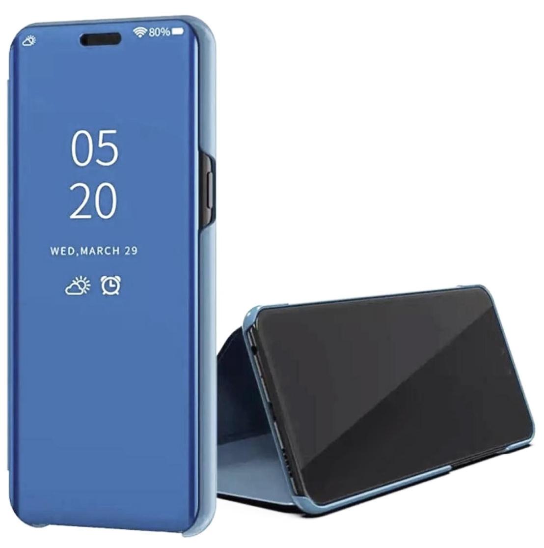 Книжка Clear View для Samsung M23/M13 (Синя)-0