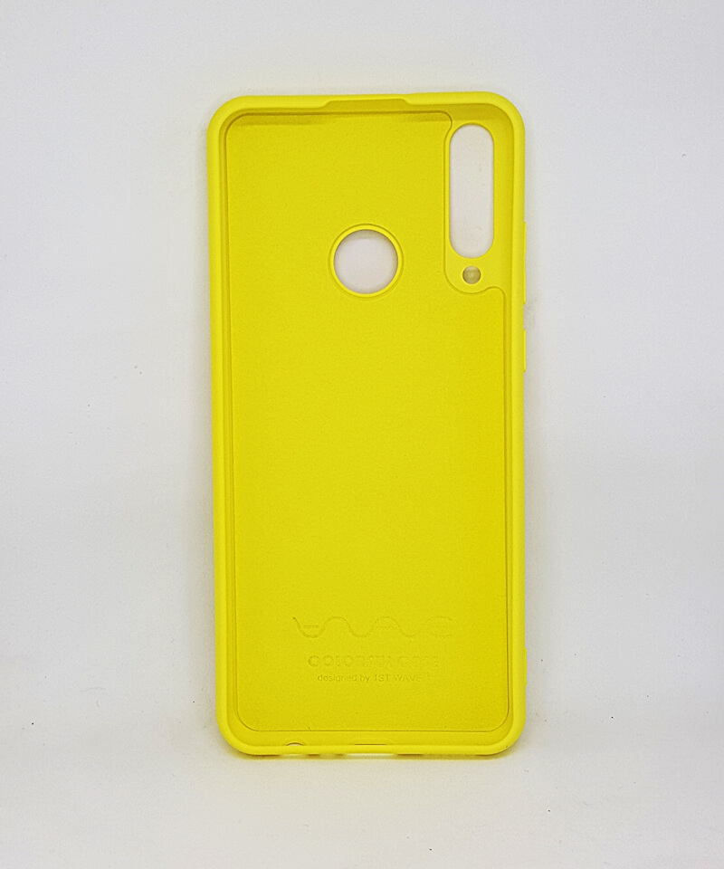 WAVE Colorful Case для Huawei Y6p (MED-LX9N) (yellow)-1