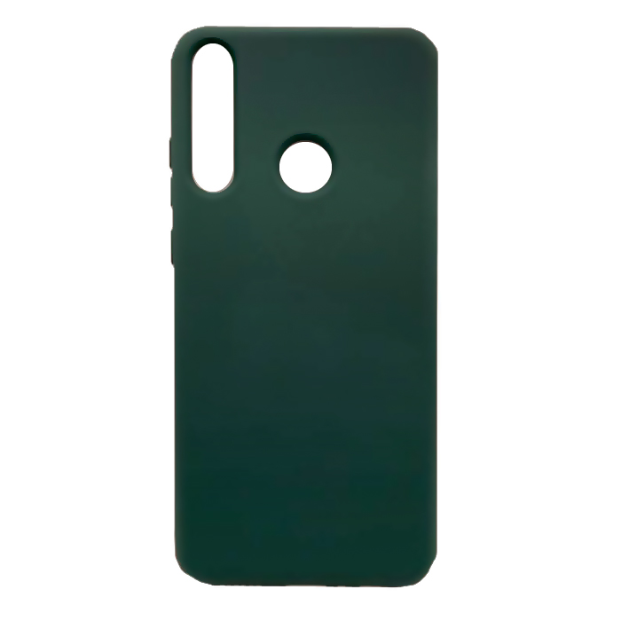 Накладка Soft Silicone Case для Huawei  Y6p (MED-LX9N) Dark Green-0