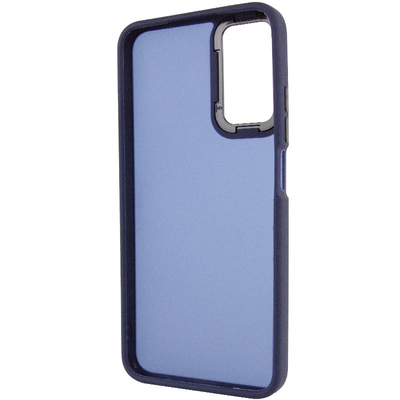 Накладка TPU+PC Lyon Frosted для Oppo A38/A18 (Navy blue)-1