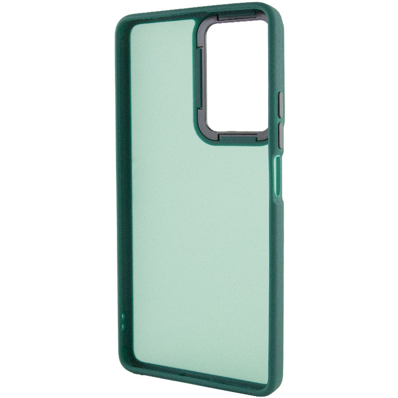 Накладка TPU+PC Lyon Frosted для Moto G85 (Green)-1