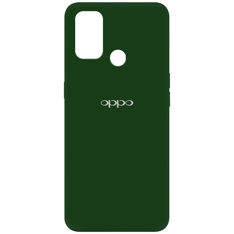 Silicone Cover My Color Full Protective (A) для Oppo A53/A32/A33 (Dark Green)-0