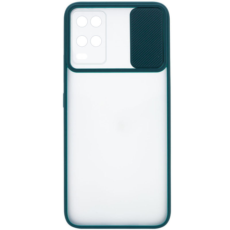 Накладка Camshield mate TPU для Oppo A54 (Green)-0