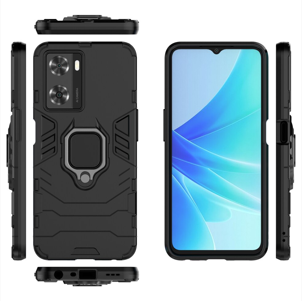 Накладка ANTIBROKEN для OPPO A57 4G/A57s Black-0