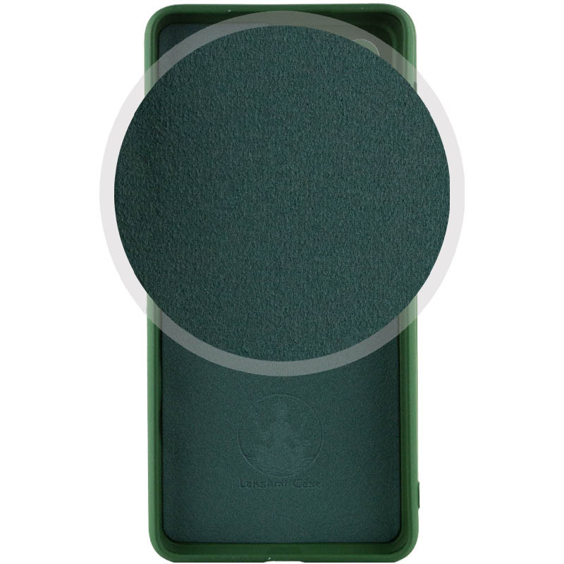 Silicone Cover Full Camera without Logo (A) для Oppo A78 (Dark green)-1