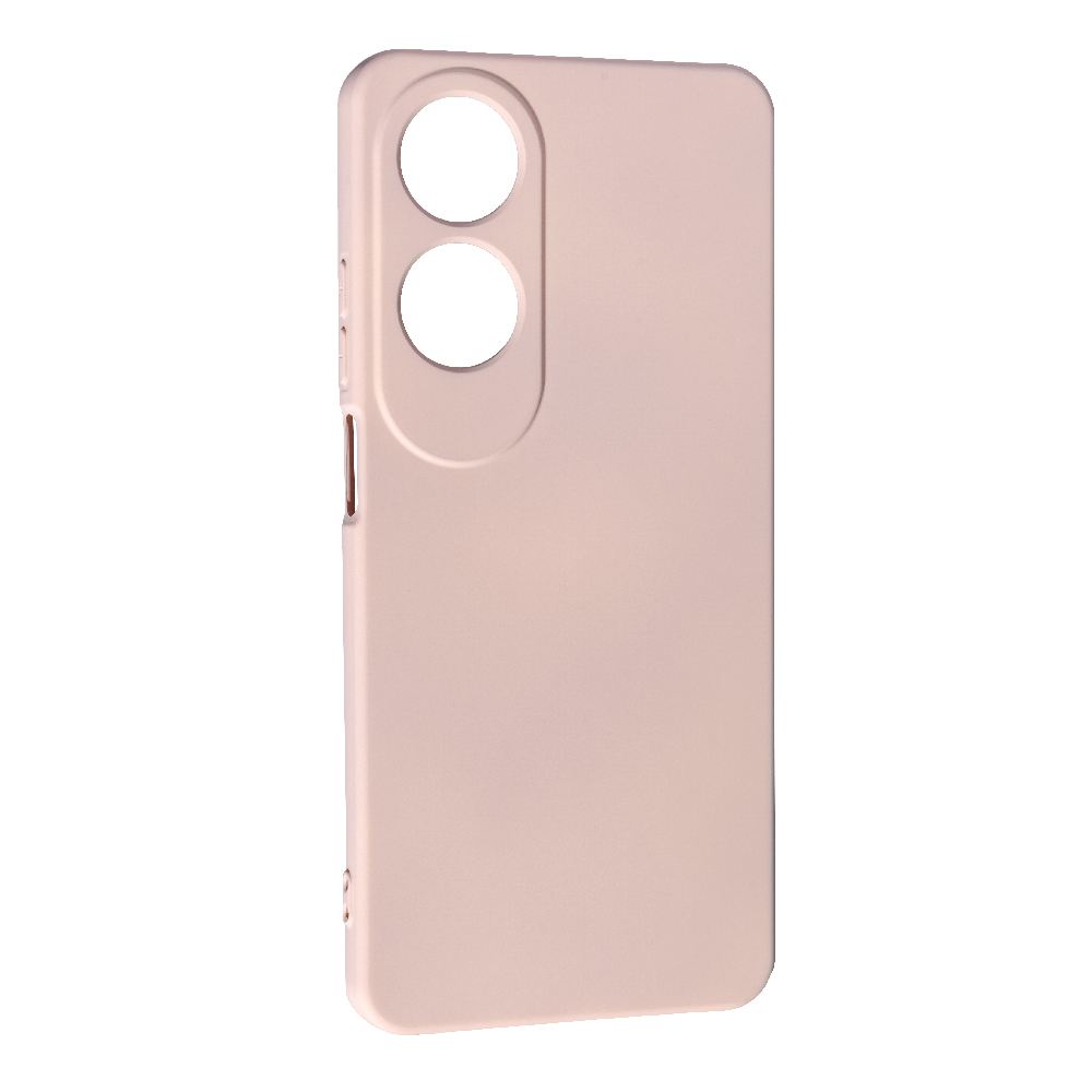 Накладка Silicone case SMTT для Oppo A60 (Pink sand)-0