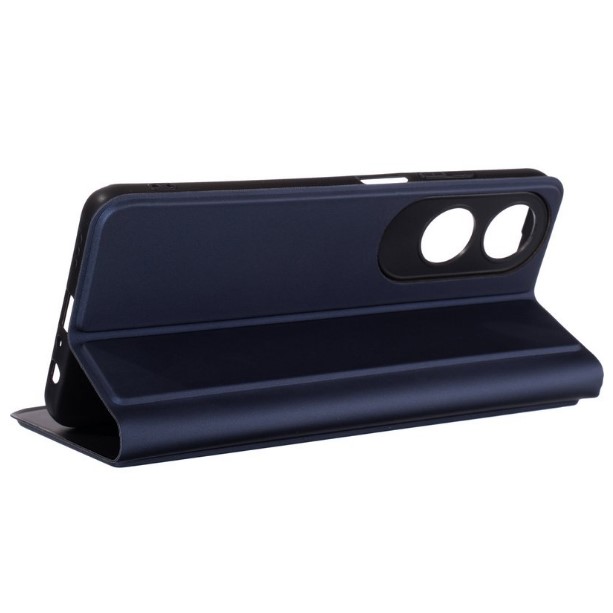 Книжка Gelius Shell Case для Oppo A60 темно-синя-3