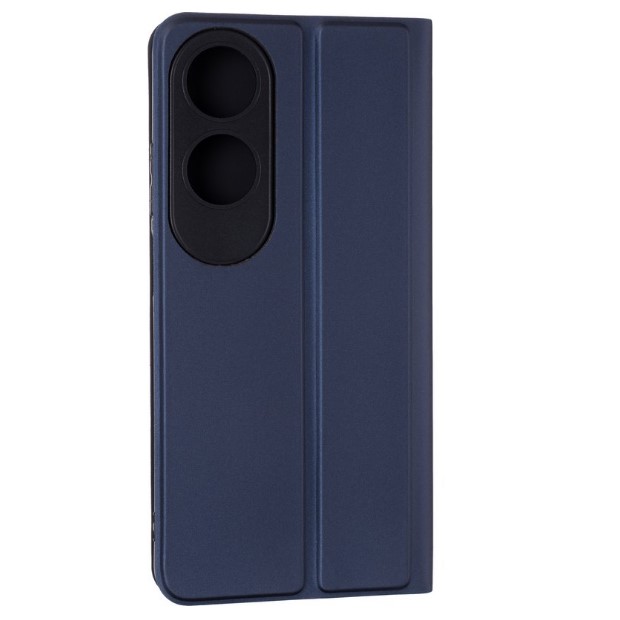 Книжка Gelius Shell Case для Oppo A60 темно-синя-1