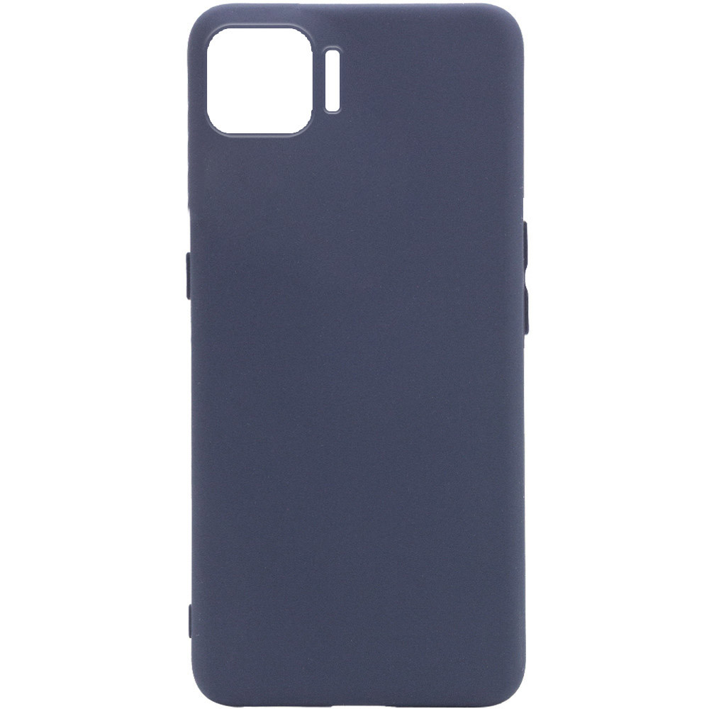 Silicone Cover Full without Logo (A) для Oppo A73  (Midnight Blue)-0