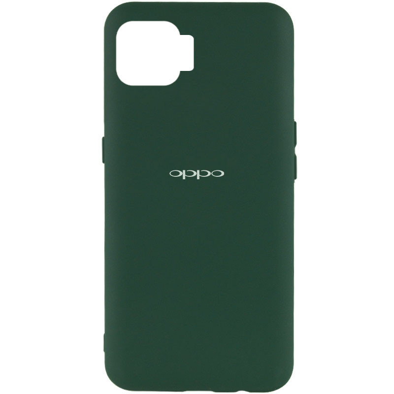 Silicone Cover My Color Full Protective (A) для Oppo A73 (Dark Green)-0