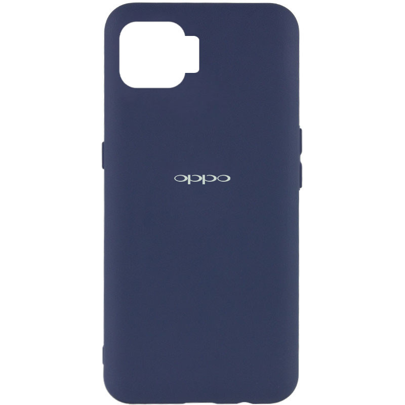 Silicone Cover My Color Full Protective (A) для Oppo A73 (Midnight Blue)-0