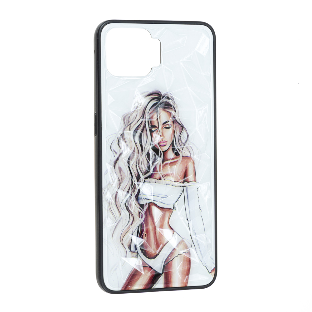 Накладка Ladies для Oppo A73  Girl White-0