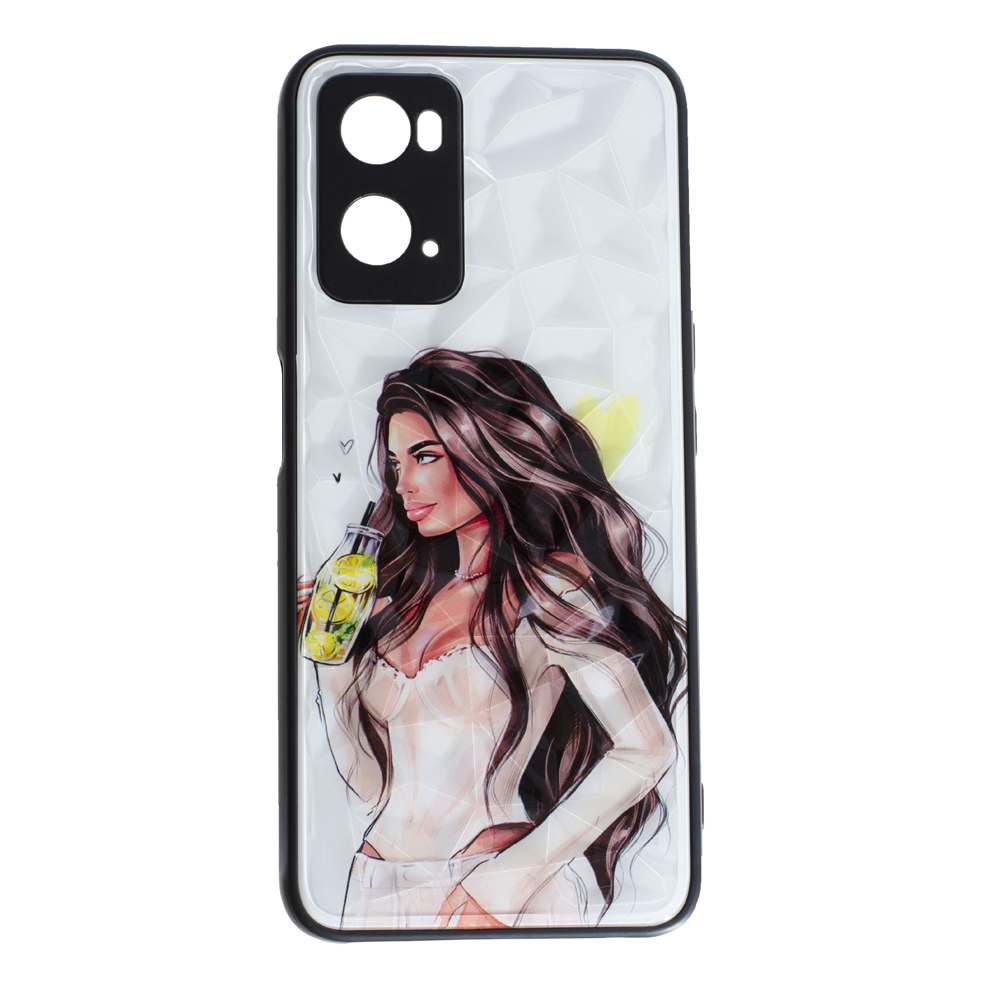 Накладка Ladies для Oppo A76/A96/A36 Дівчина з лимонадом-0