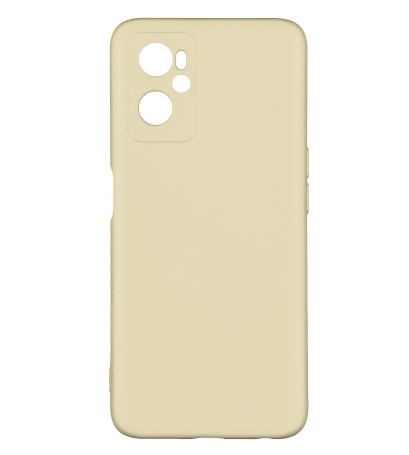 Накладка Soft Touch (без лого)  для Oppo A96 4G/Realme 9i (Antique white)-0