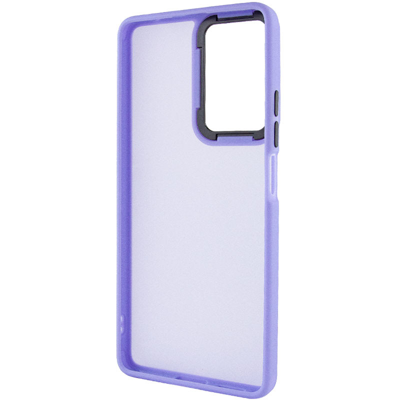 Накладка TPU+PC Lyon Frosted для Moto G85 (Purple)-1