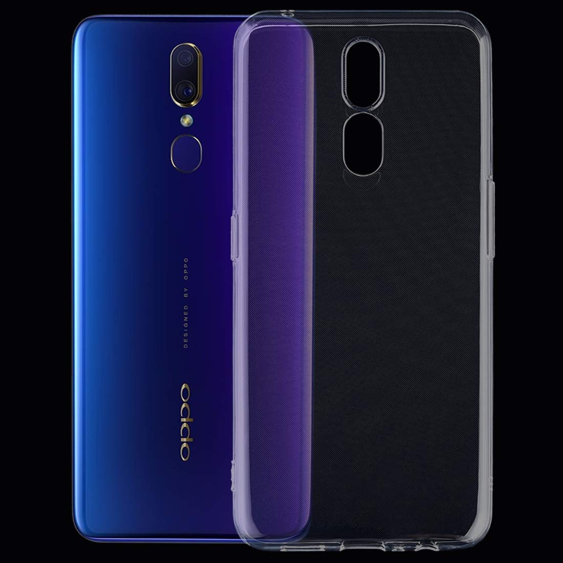 Накладка Premium  для  OPPO F11 / A9 / A9X  прозорий силікон-1