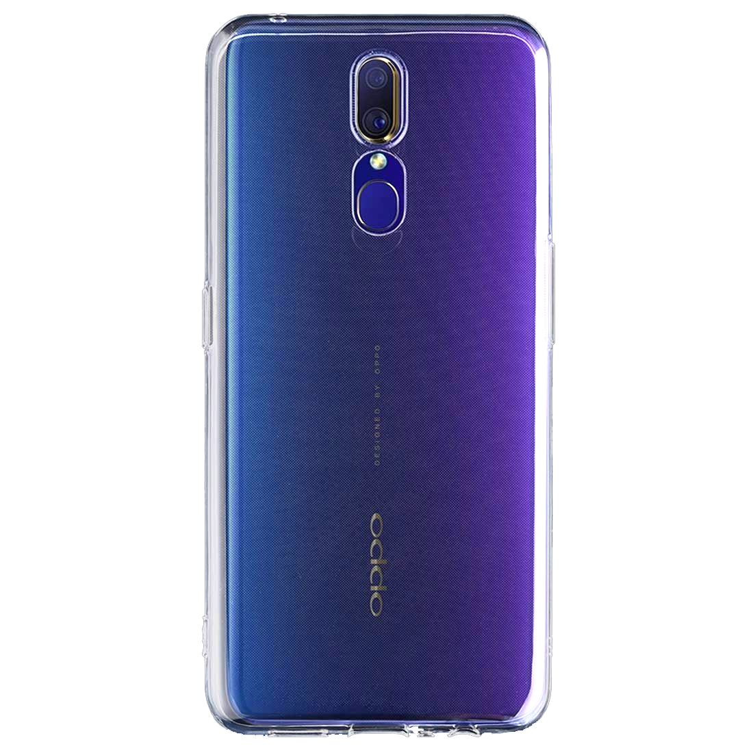 Накладка Premium  для  OPPO F11 / A9 / A9X  прозорий силікон-0