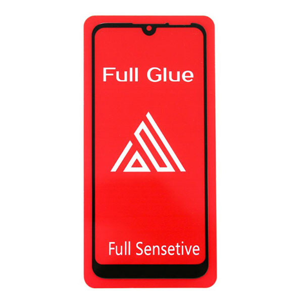Захисне скло INAVI FullGlue Vivo V15 з чорною рамкою-0