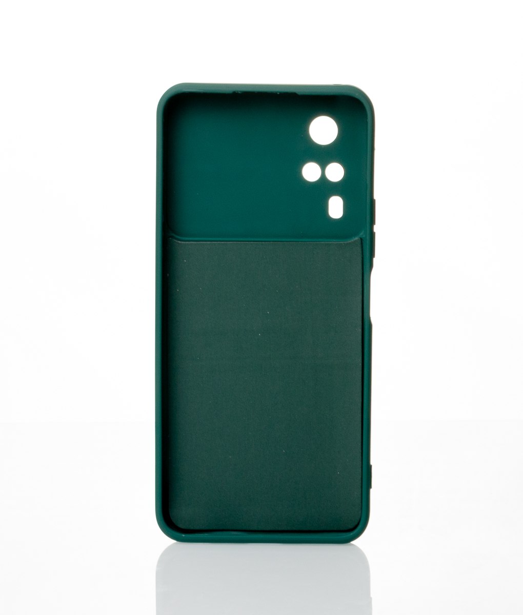 Накладка CAMERA PROTECTION для Vivo Y31/Y51/Y53s 4G (темно-зелена)-1