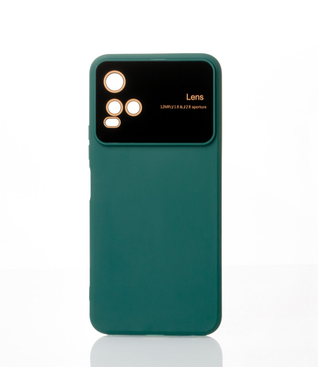 Накладка CAMERA PROTECTION для Vivo Y33S | Y21 | Y33 (зелена)-0