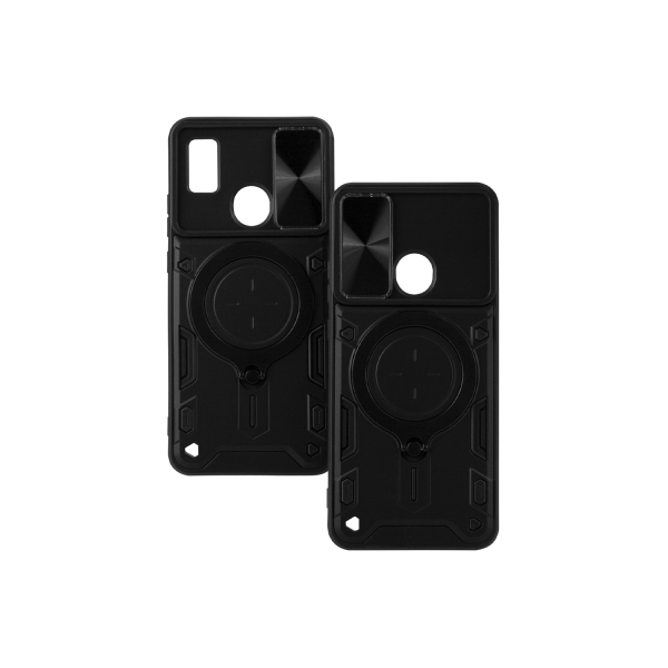 Накладка Protective Stand Case для ZTE A51 (Black)-0