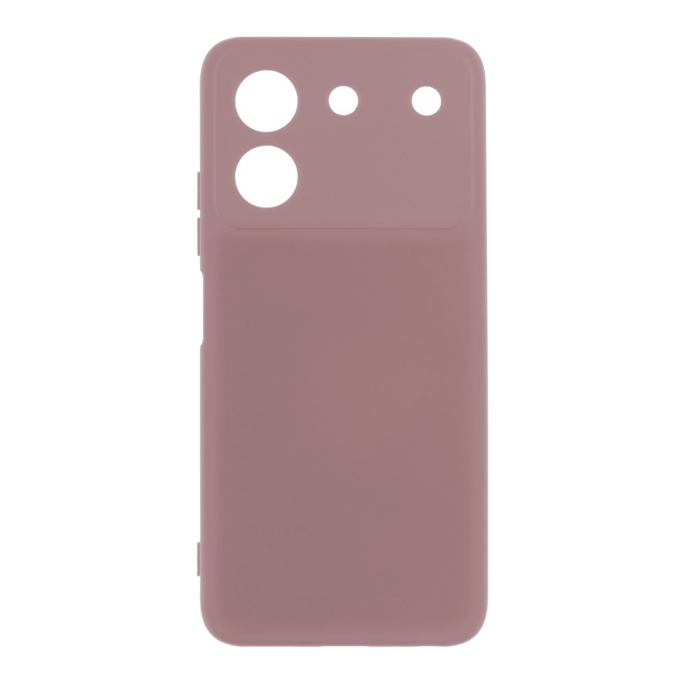 Silicone Cover Full Camera without Logo (A) для ZTE Blade A54/ A34  (Pink sand)-0