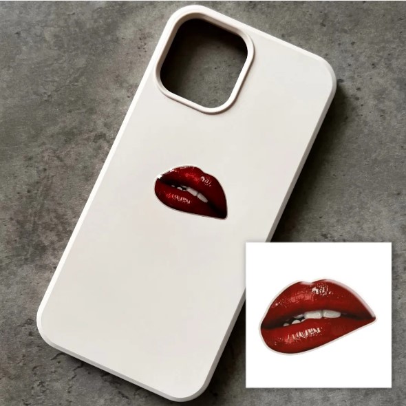 3D-стікер "Red lips" -  SX-150-0