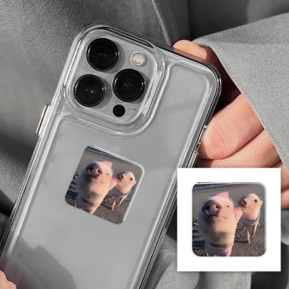 3D-стікер "Piggy selfie"-0