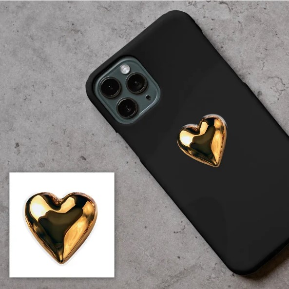 3D-стікер  "Golden Heart"-0