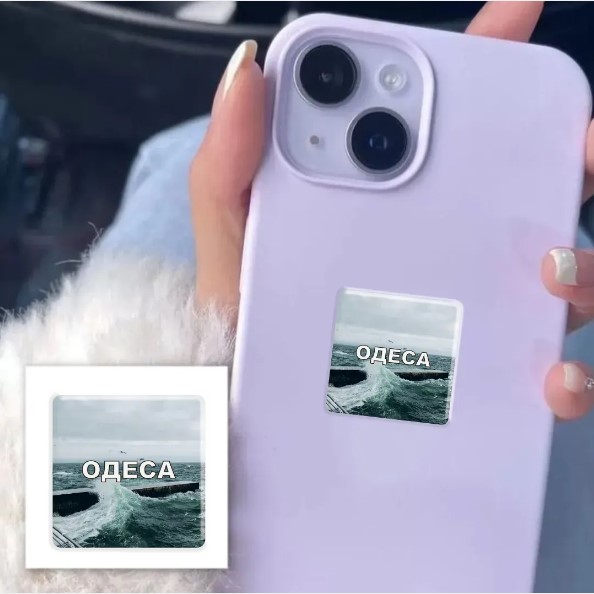 3D-стікер  "Хвилі Одеси"-0
