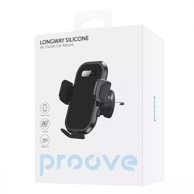 Автомобільний тримач Proove Longway Silicone Air Outlet Car Mount-0