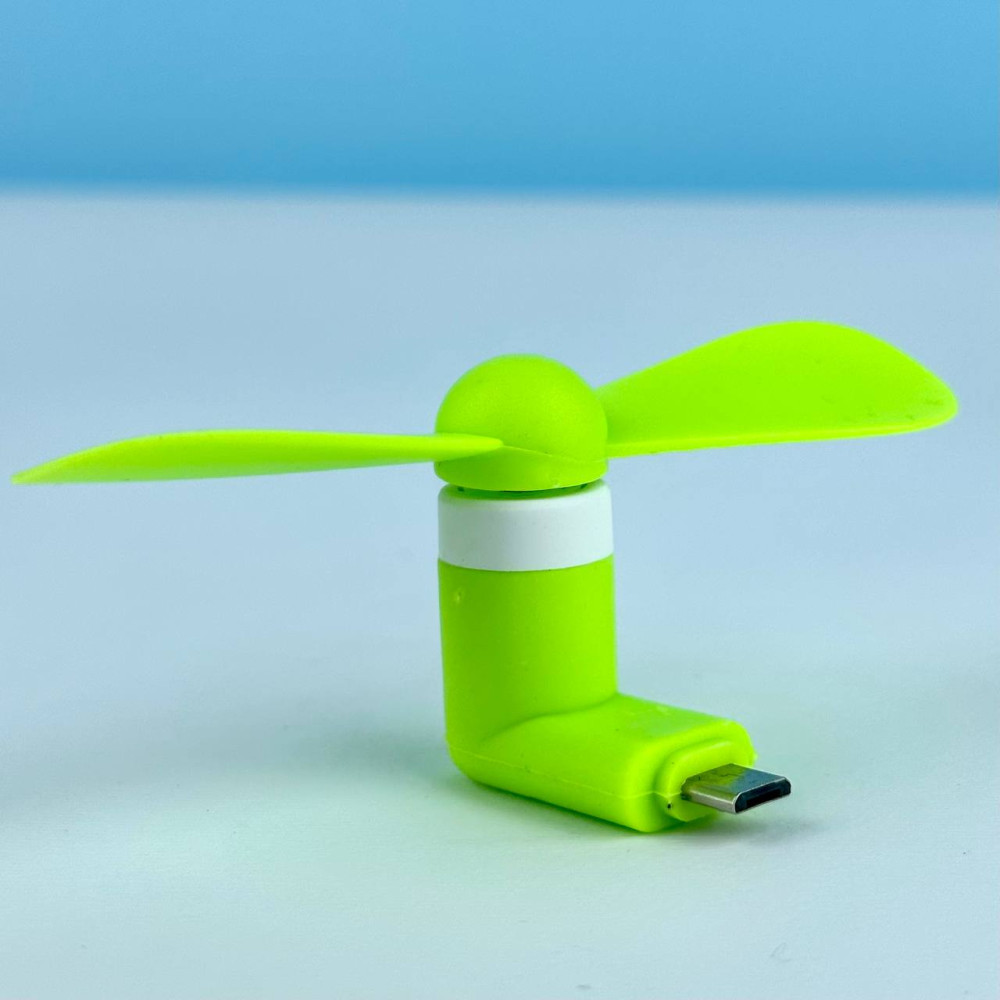Вентилятор Mobile Micro зелений-0
