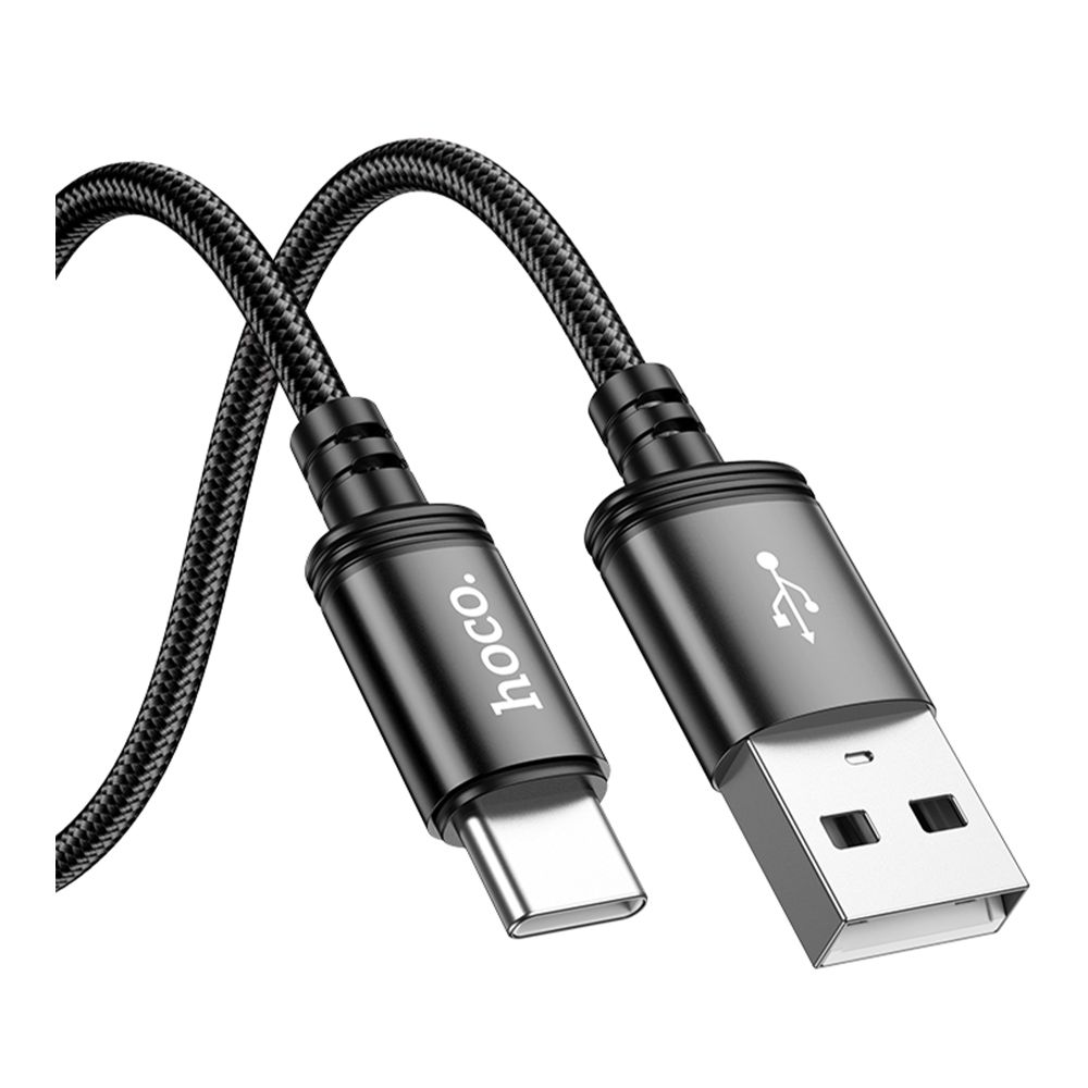 Зарядний шнур Hoco X89 Wind Type-C (2m) (Black)-1