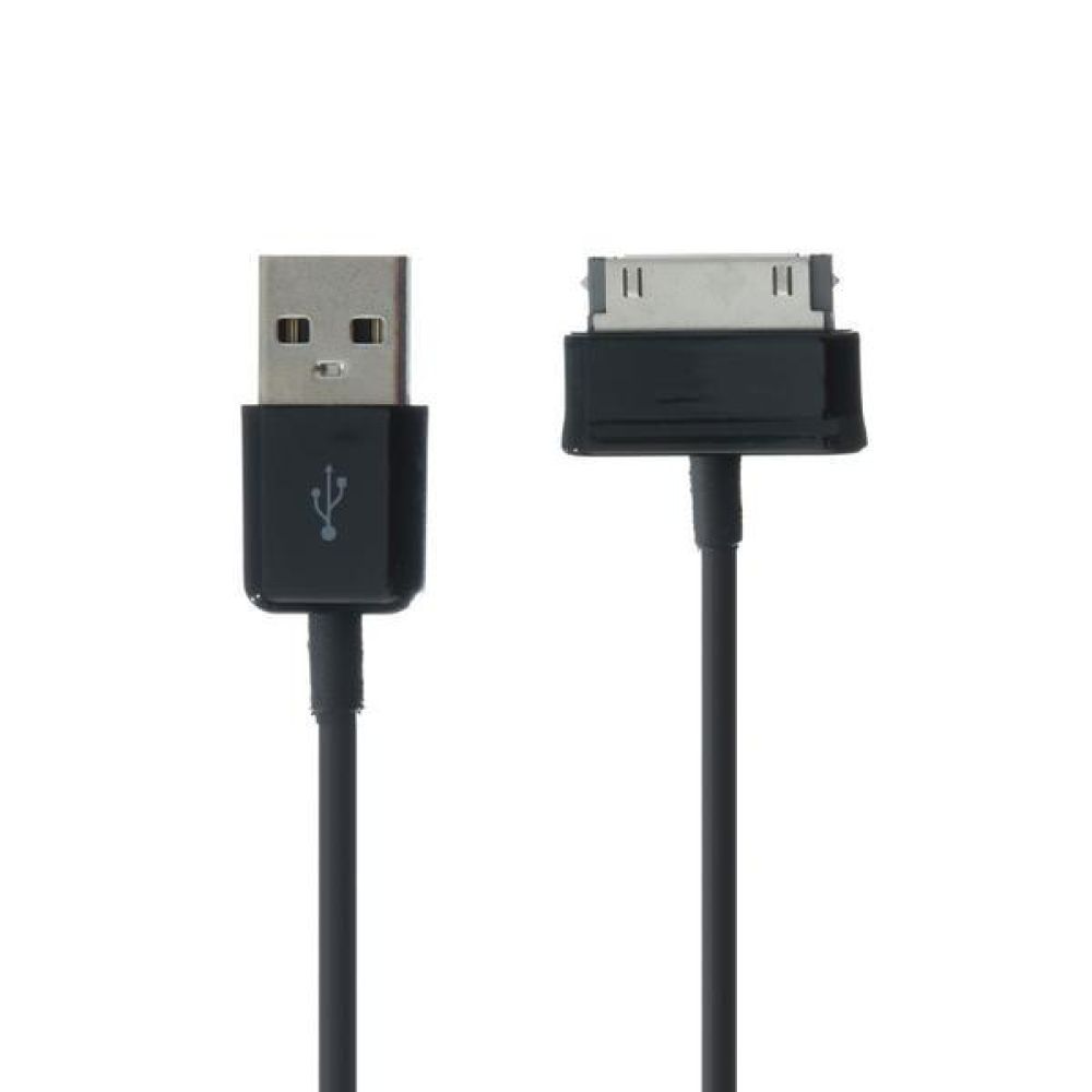 Кабель USB Samsung P1000 30PIN (Чорний)-1