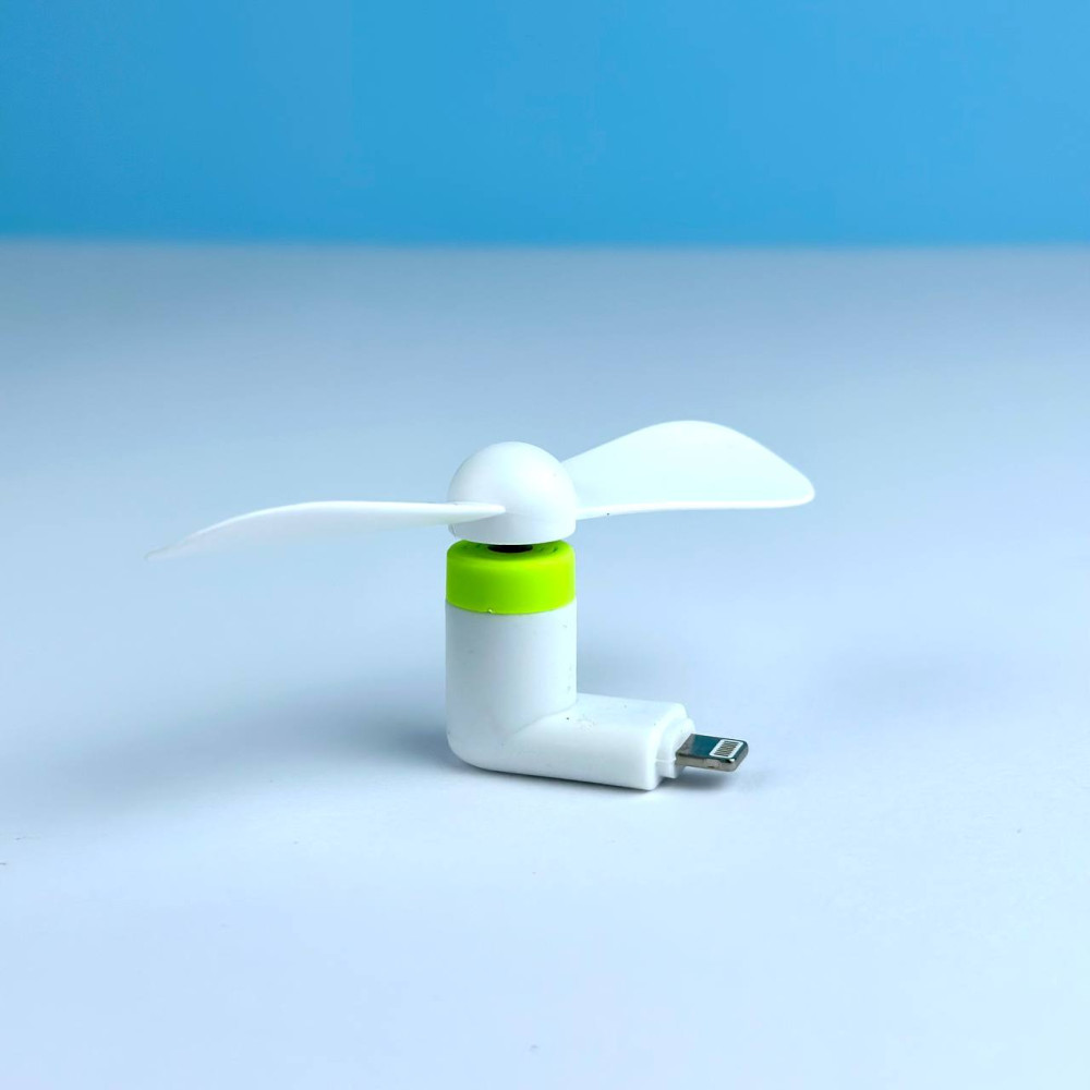 Вентилятор Mobile Lightning білий-0