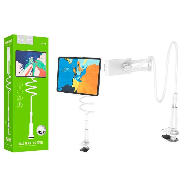 Холдер HOCO PH24 Balu tablet PC білий-0