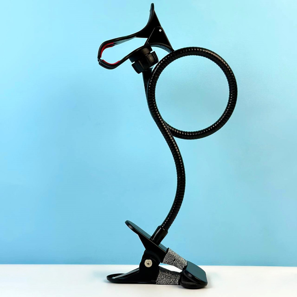 Підставка-тримач для телефону Multifunctional Lazy Phone Holder (Ch) (Чорний)-0